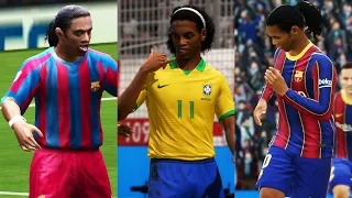 RONALDINHO IN EVERY FIFA (2000-21)