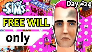 Can Sims 1 Survive 30 ACTUAL Days of FREE WILL?