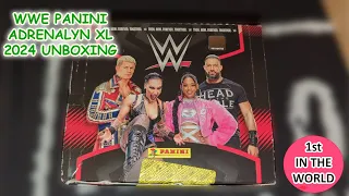 WWE PANINI ADRENALYN XL 2024 UNBOXING *FIRST IN THE WORLD*