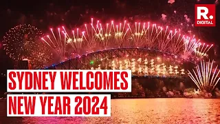 Australia Welcomes New Year With Fireworks Over Sydney Harbour Bridge | Happy New Year 2024