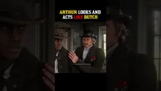 Arthur looks and acts like Dutch - RDR2 #shorts