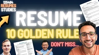 10 Golden Rules: How to make Resume | Resume kaise banaye