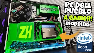 🔥MODIFICANDO PC DELL DE $5 A GAMER! CON DELL XEON X3363 + RADEON HD7570 Sobrevivió? Parte 3 👈🏻😲