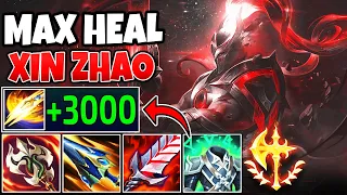 FULL LIFESTEAL XIN ZHAO HEALS TO FULL HP IN SECONDS AND REFUSES TO DIE  (THIS HEAL IS 100% BROKEN)