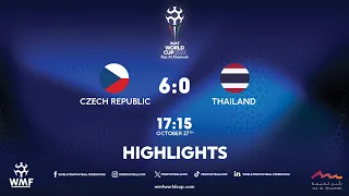 WMF World Cup 2023 I Day 2 I Czech Republic - Thailand I Highlights