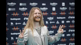 Sam Ryder on the Turquoise Carpet, Torino | #Eurovision 2022 (Host interview)