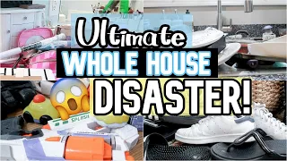 Messy House Clean With Me 2019 | All Day Whole House Cleaning | SAHM Motivation