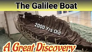 THE GALILEE BOAT: A GREAT "2000 yrs old boat" DISCOVERY / THE HOLY LAND / Israel