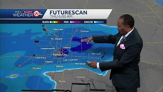 Snow will move in early Thursday