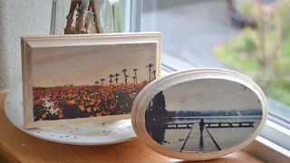 How to Transfer a Photograph to Wood with Mod Podge Tutorial