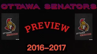 Ottawa Senators Preview 2016-2017