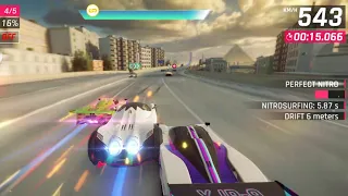 Asphalt 9: Almost 16 minutes of bullying Platinum League players with the Devel Sixteen in MP1 GSS