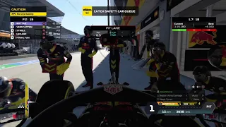 Worst Pitstop Ever on the F1 Game