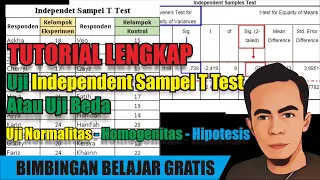 Uji Independent Sampel T Test - Uji independent sample T test Kelas Kontrol dan Eksperimen - SPSS