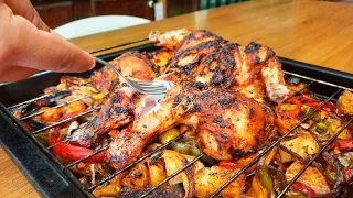 The Most Delicious German Grilled Chicken ❗️ I Never Get Tired of Eating This Food