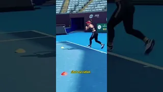 Bianca Andreescu Footwork drills