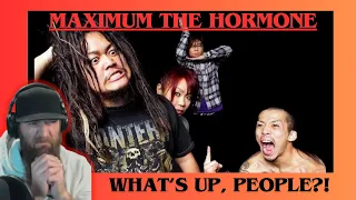 Maximum the Hormone What’s Up, People?! MUSIC VIDEO REACTION!