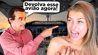 MEU PAI MANDOU EU DEVOLVER O MEU AVIÃO !!!!