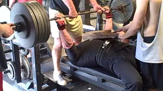 Chuck Mcconnell 275 (Sp) Bench Press Training w/ 515 lbs - 10/07/18