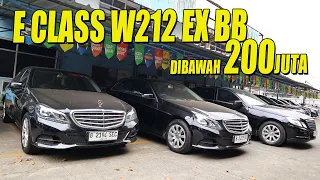 MERCEDES BENZ E 200 W212 EX BLUEBIRD, MASIH ADA DISKON DITAMBAHIN