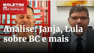 Análise: pesquisa sobre Janja; Lula x BC; Novo salário mínimo  | Boletim Metrópoles 2º