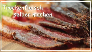 Beef Jerky l Trockenfleisch selber machen l im Dörrautomaten & selbstgemachter Marinade l Big Mary