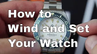 Winding and Setting your Automatic Watch
