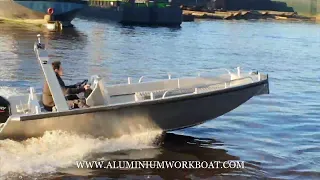 New aluminium Workboat ALUVA550 TENDER with 50HP MERCURY