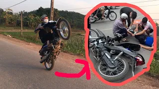 Khinh Thường Dân Tổ Bốc Đầu Xe Máy Và Cái Kết....! [ Hoàng Vũ Vlog ]