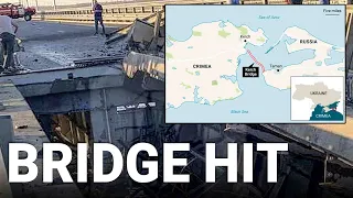 Crimean bridge attack: Ukraine sea drone disables bridge, two dead