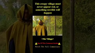 Creepy Village Is Not Allowed to Appear Red, Even Red Flowers Are Buried in the Soil #shorts 1/3