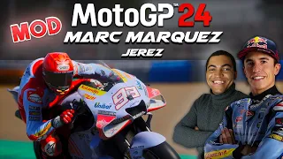 MotoGP 24 MOD - UNE COURSE AVEC MARC MARQUEZ EN DUCATI !