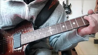 날 찾는 눈물 비가 되어... Guitar jam play. Marshall MG50 + Ibanez ART 300 - Brown Caiman