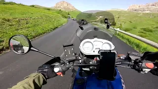 BMW F650GS Dakar - Dolomites: Mountain Pass Pordoi