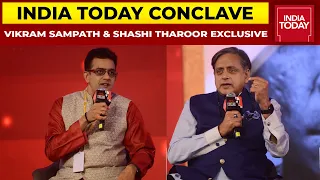 Author Vikram Sampath & MP Shashi Tharoor Speak To Rajdeep Sardesai | India Today Conclave 2021