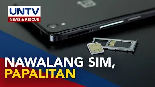 Bagong SIM card maaaring makuha, sakaling mawala ang cellphone na may registered SIM – DICT