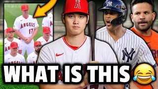 Shohei Ohtani REPLACED By the Angels!? Giancarlo Stanton & Jose Altuve Made History (MLB Recap)