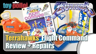 Vintage Terrahawks Flight Command Review + Repair - Toy Polloi