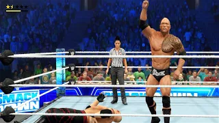 The Rock vs Kane || Smack Down || WWE Gameplay || WWE 2K23 PS4 Gameplay [1080@60fps]
