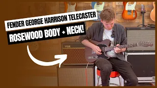 Fender George Harrison Rosewood Telecaster - Guitar Demo