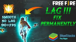 How to fix Bluestacks 5 Free Fire Lag Fix 4Gb Ram Laptop 240fps, lag fix 99% after OB38 Update