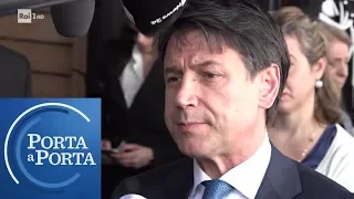 L'ultimatum del premier Conte spinge alla tregua? - Porta a Porta 04/06/2019