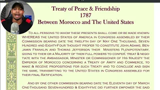 Why did the U.S have a treaty with Morocco? | Who Were the MOORS?