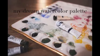 my dream watercolor palette -- mini unboxing