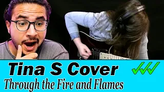 WHAT!!!NOO WAY!| Dragon Force - Through the Fire and Flames - Tina S Cover