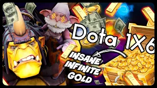 Infinite Gold Alchemist Is Still Insane in Dota 1x6!!