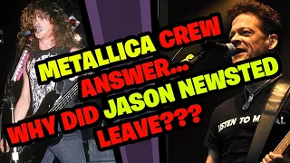 Why did Jason Newsted Leave Metallica?  Metallica Roadies tell the tale...