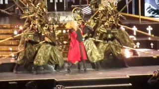 Intro from Madonna's "Rebel Heart Tour" at Palacio de los Deportes, Mexico City, January 6th.