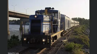 Back in service: Newport Dinner Train on the restored north end