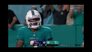 Tua to Albert Wilson for 64 Yards late in the 4th quarter